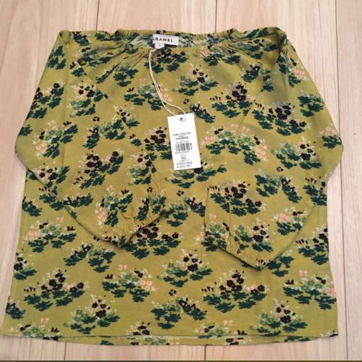 新品 caramel 2016aw 完売ブラウス 3y キャラメル