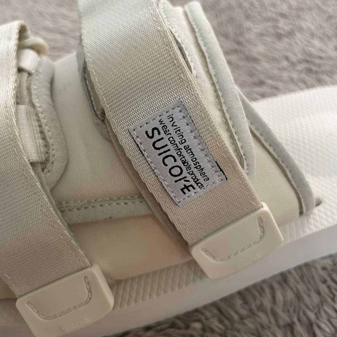 新品未使用 Suicoke MOTO-PO White us7 プラットフォーム