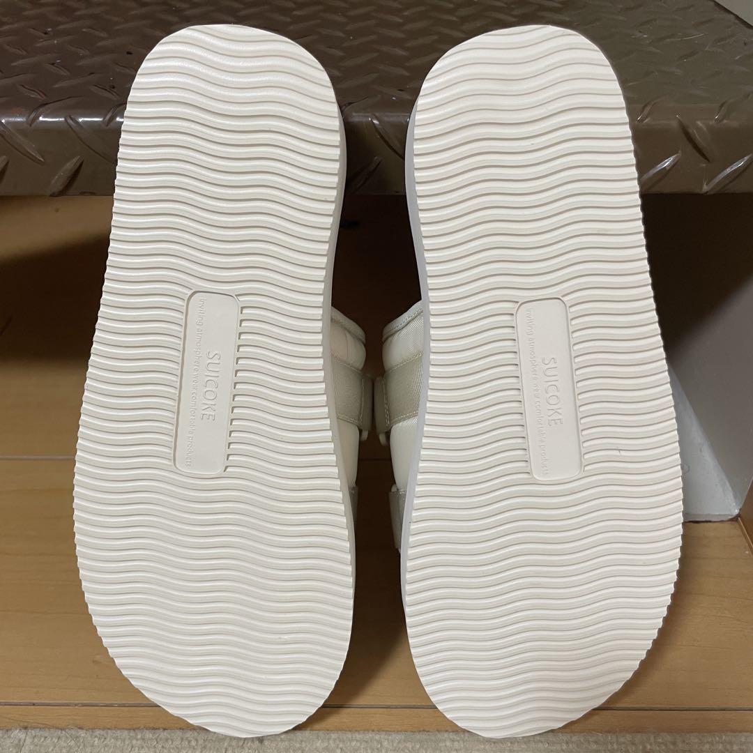 新品未使用 Suicoke MOTO-PO White us7 プラットフォーム