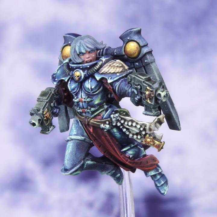 春先取りの 【塗装完成品】セラフィムスカッド ウォーハンマー40k