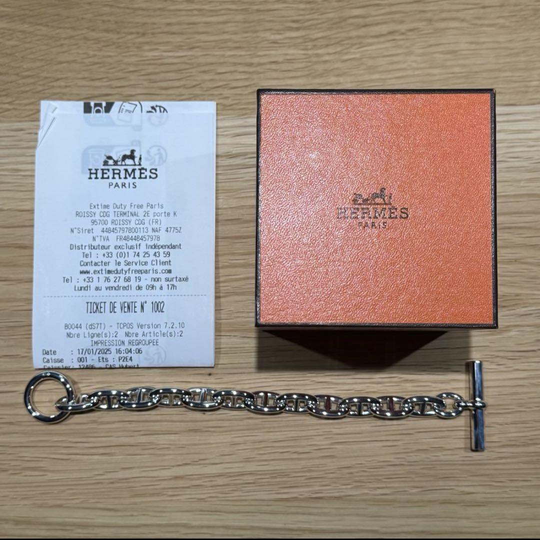 新品未使用品】 HERMES エルメス シェーヌダンクル GM 12コマ