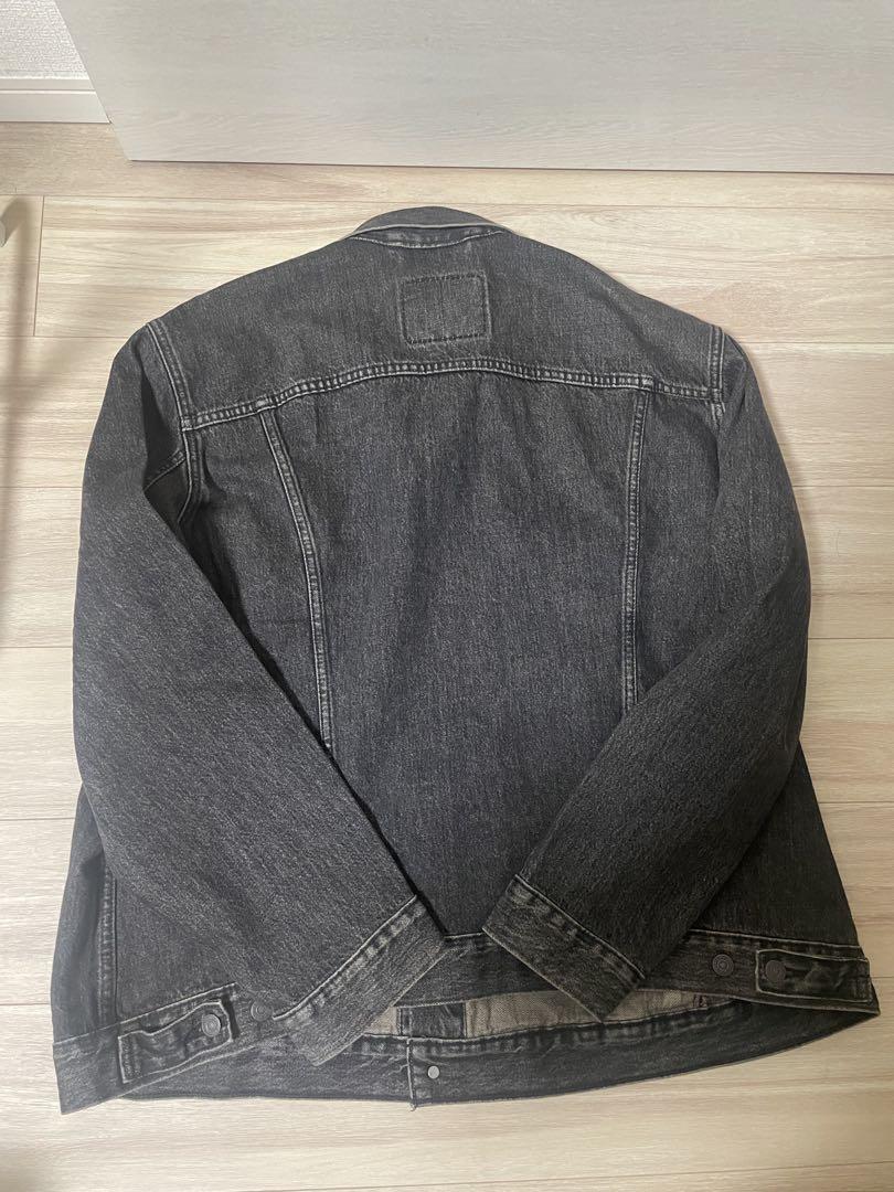 美品Levi'sリーバイス72334 ブラック トラッカージャケットXXL