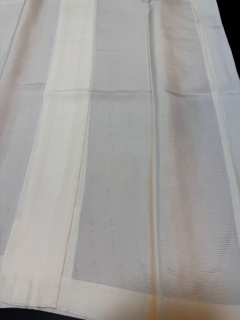 【新品】夏物(単衣〜盛夏)京都老舗銘店「ゑり由」誂え長襦袢「白地 絽」無地