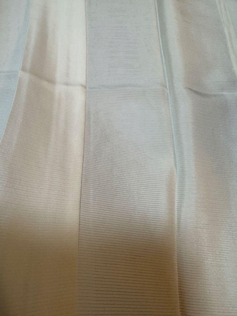 【新品】夏物(単衣〜盛夏)京都老舗銘店「ゑり由」誂え長襦袢「白地 絽」無地