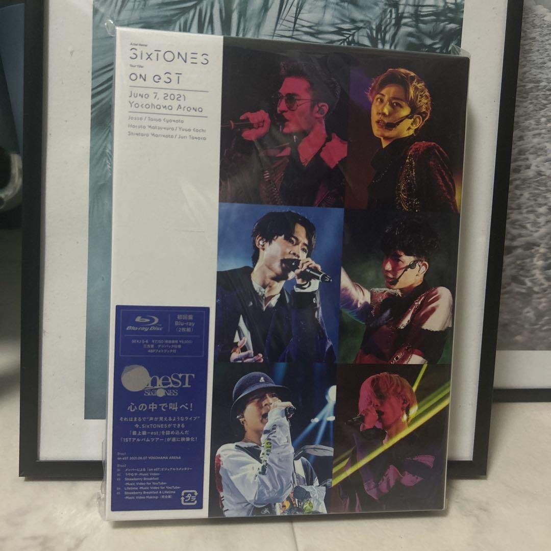 新品未開封 SixTONES/on eST〈初回盤・2枚組〉DVD SixTONES/on eST〈初回盤・2枚組〉 - メルカリ