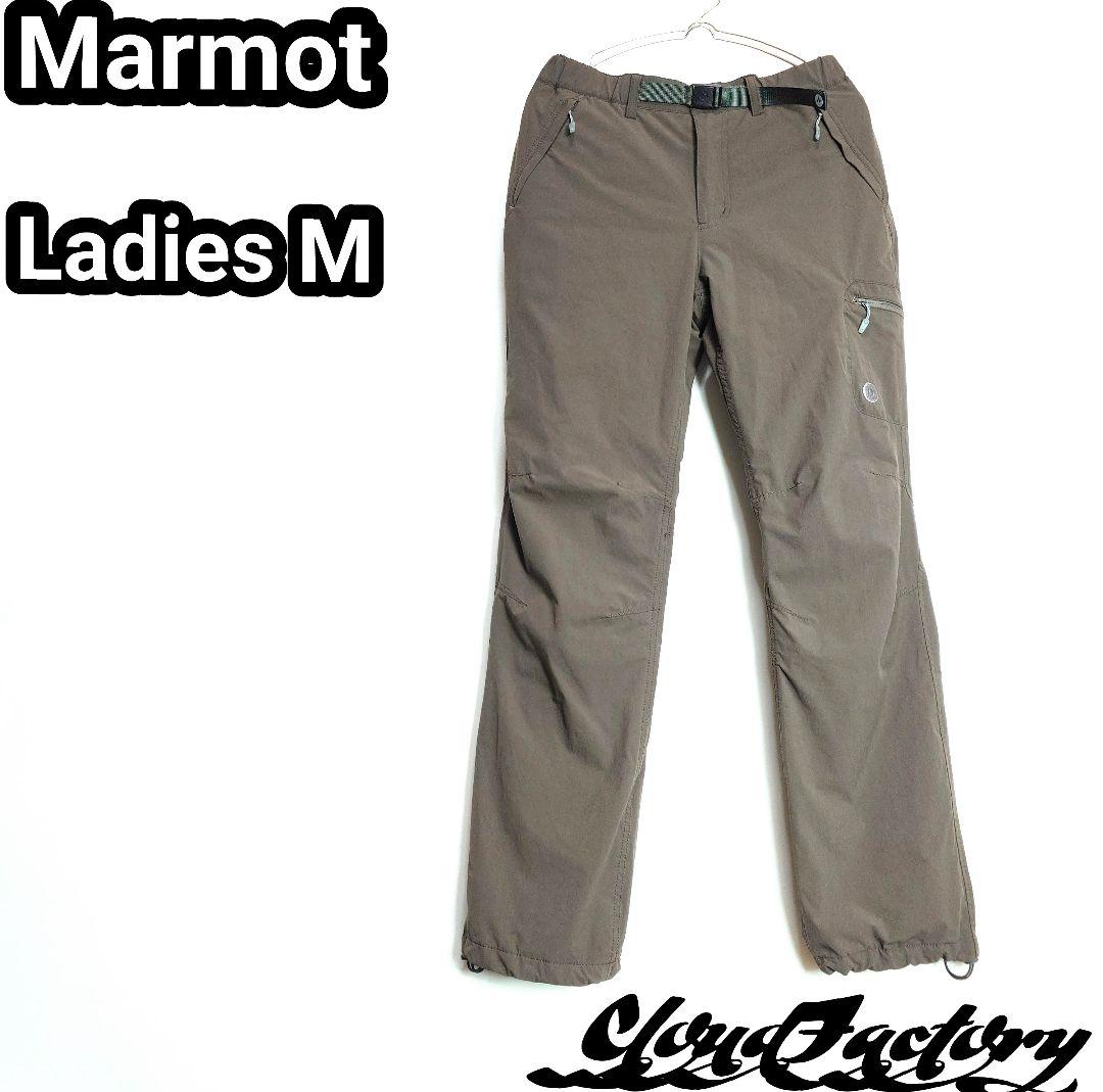 【e】マーモット ウォームパンツ レディースM ストレッチ Marmot