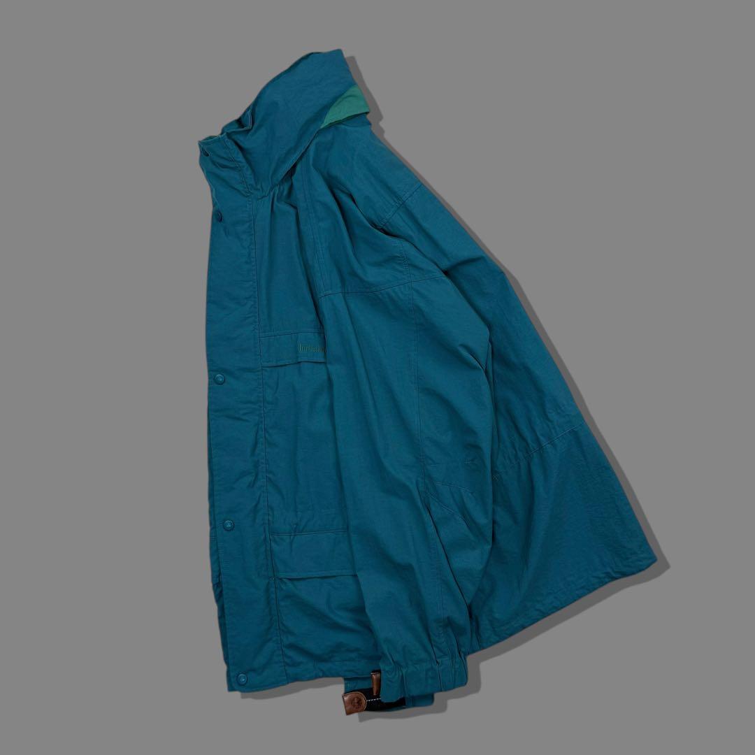 90s Timberland ティンバーランド マウンテンジャケット グリーン