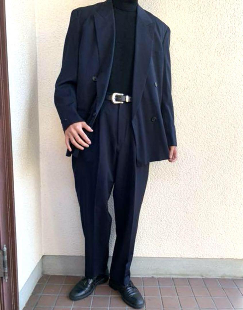 【極上】Yohji yamamoto セットアップ　ネイビー　y’s men