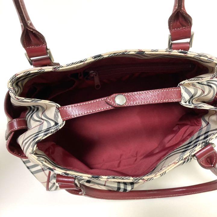 BURBERRY ハンドバッグ トートバッグ u4sh5-m81238995686 バーバリーブルーレーベル 即納正規店