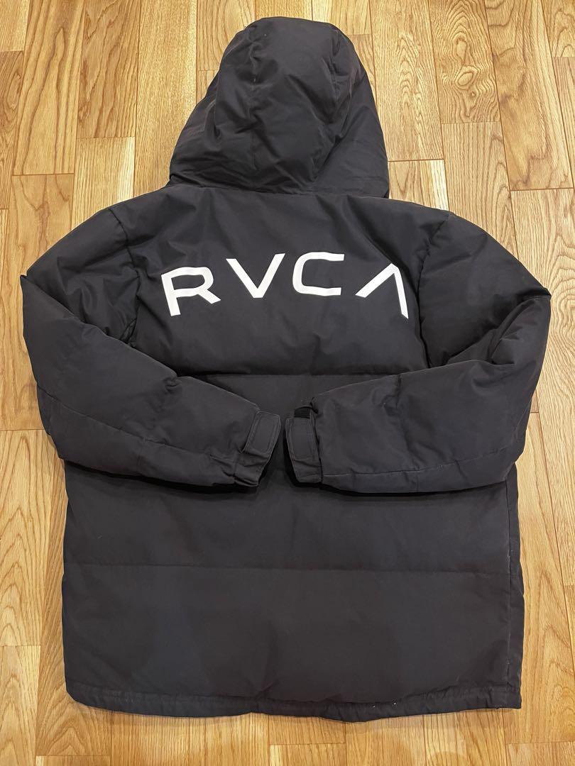 今だけ値下げRVCA フード付きダウンジャケット ブラック RVCA フード付きダウンジャケット M 黒