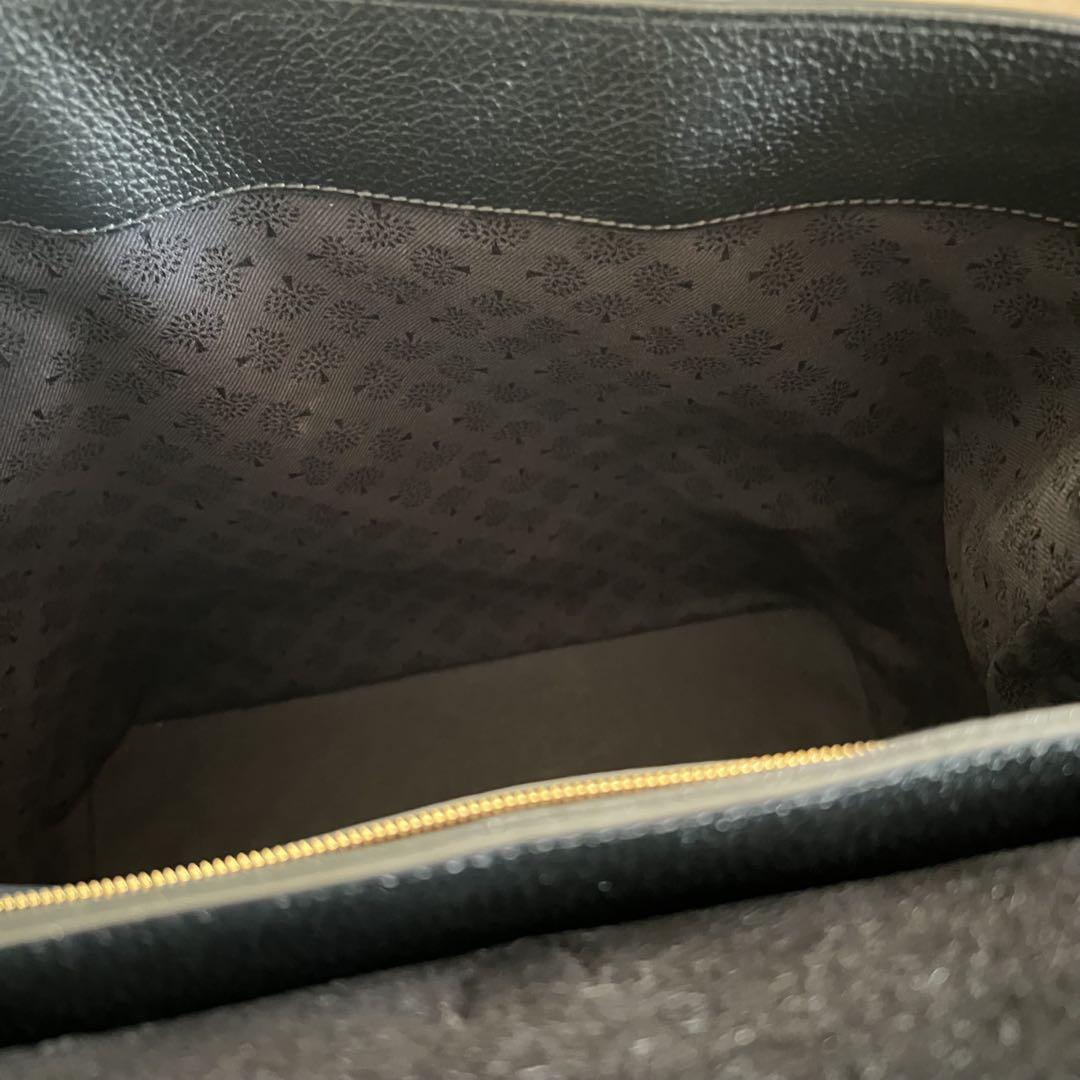 希少極美品Mulberry ベイズウォーター バックパック レザー