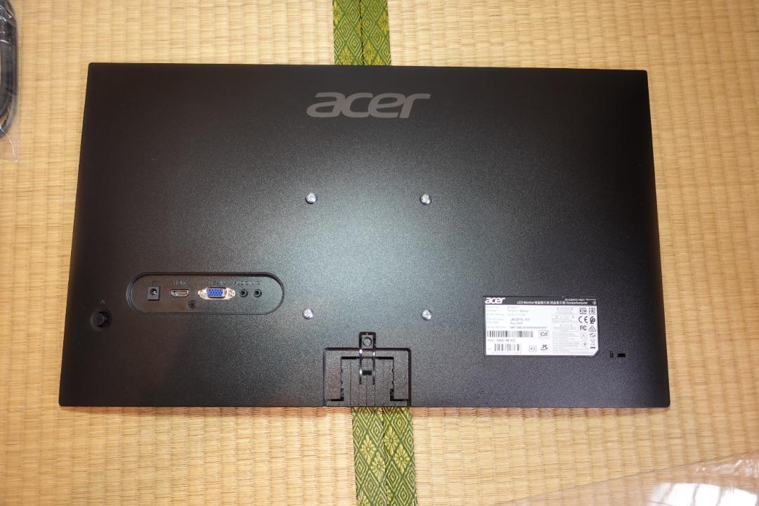 日本エイサー Acer IPS フルHD 100Hz 1ms 23.8インチ