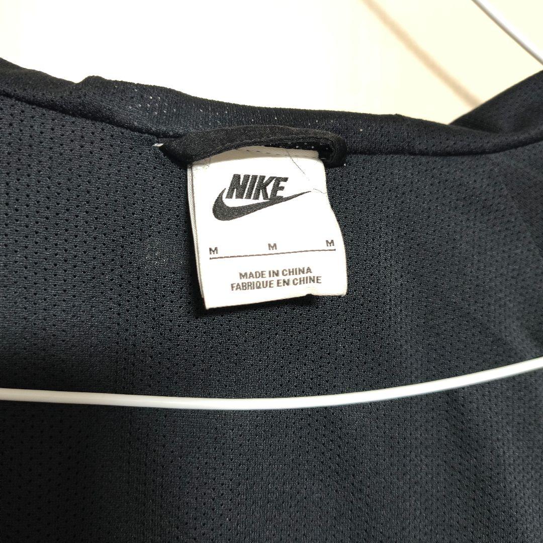 極美品　Nike ナイロンジャケット ウーブン Ｍ 黒/白/グレー