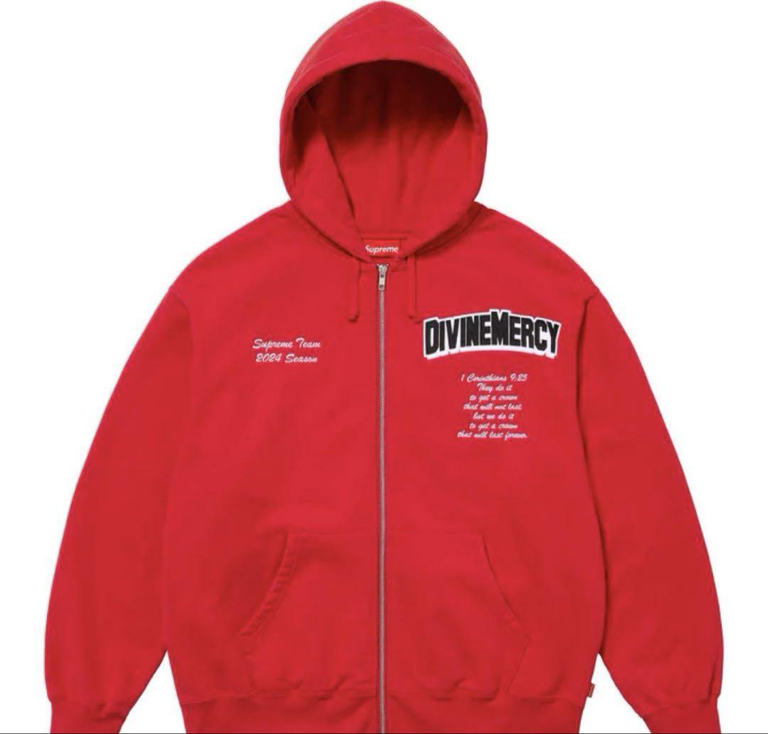 supreme 24SS Salvation Zip Up Hooded - メルカリ