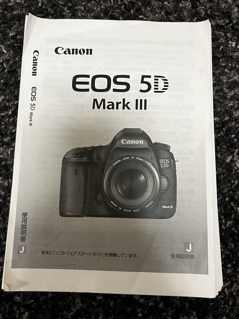 ☘️撮影可能☘️Canon EOS 5D Mark III 本体 バッテリー付属 Canon EOS 5D Mark III バッテリー2個 ストラップ付き｜Yahoo