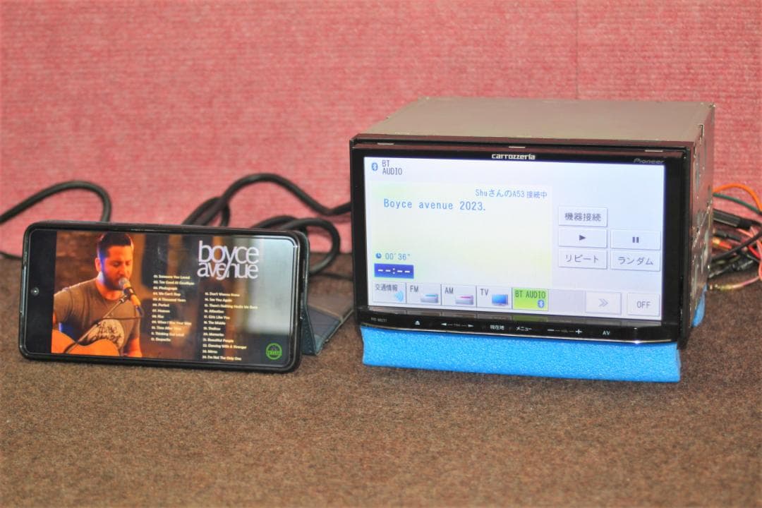 品質が ◇Carrozzeria ワンセグ・フィルム新品◇動作良好 AVIC-MRZ77