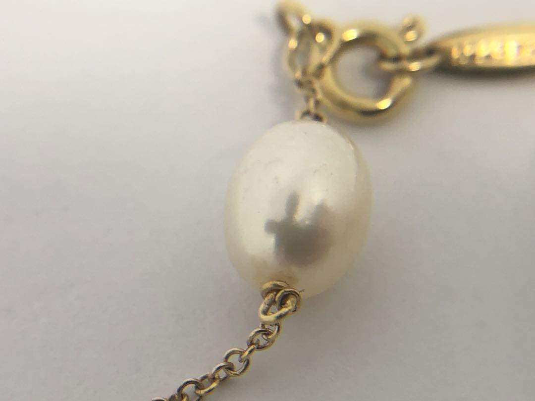 Tiffany バイザヤード　パール　ブレスレット　k18 750 ティファニー Elsa Peretti Tiffany&Co. ティファニー バイザヤード パール