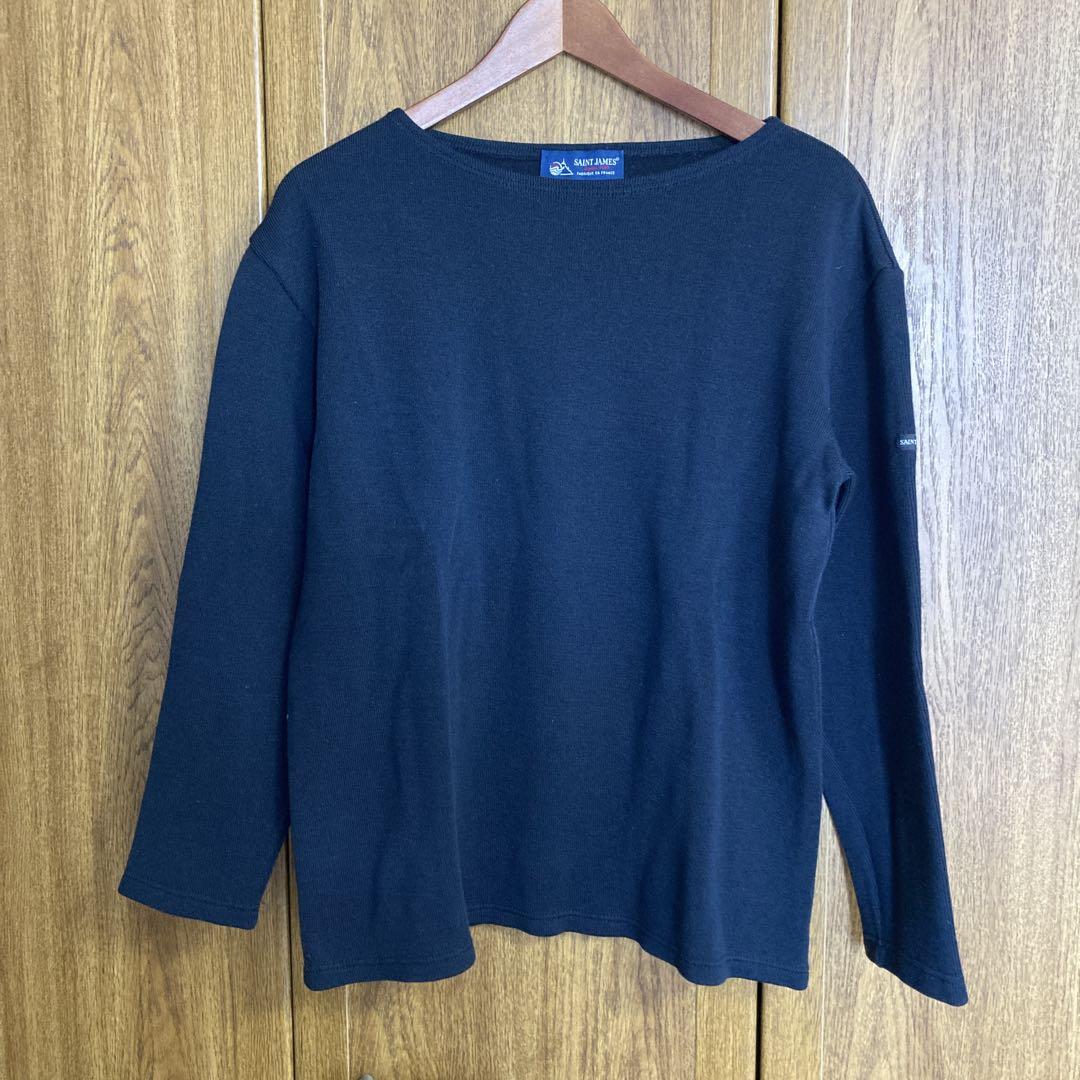 Saint James セントジェームス　ニット　黒　T5