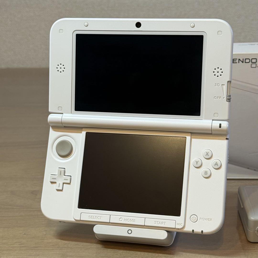 6-034 ニンテンドー3DS LL ホワイト 箱付き