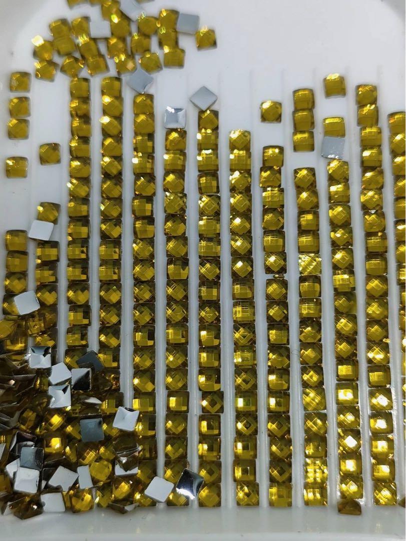 Full crystal430＊A3size＊四角ビーズ＊ダイヤモンドアート