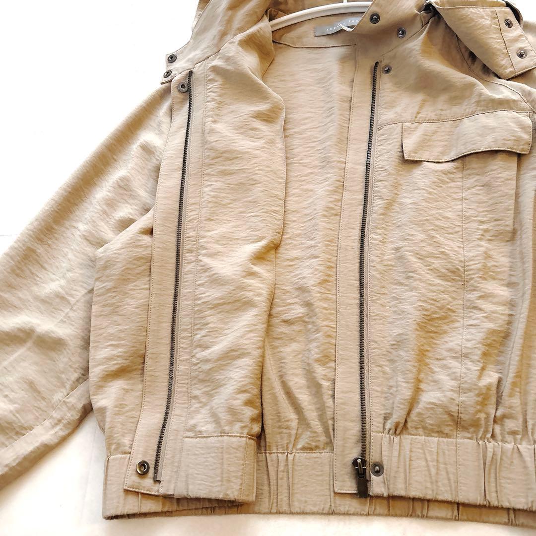 美品✨2023AWセオリーリュクス AMBERYN DOHA フードブルゾン 美品✨2023AWセオリーリュクス AMBERYN DOHA フードブルゾン