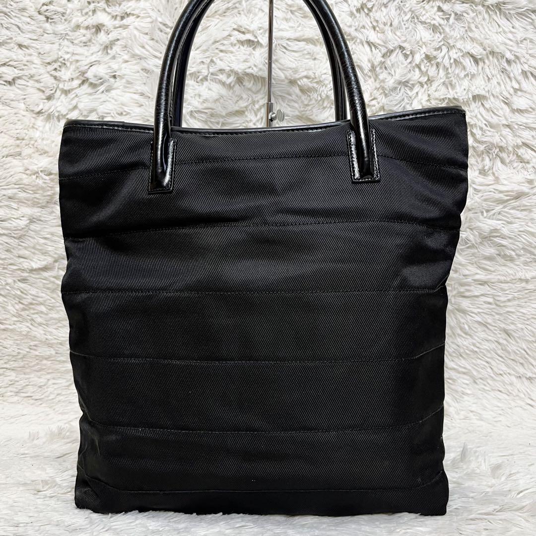 【極美品】グッチ GUCCI ハンドバッグ トートバッグ ナイロン ブラック