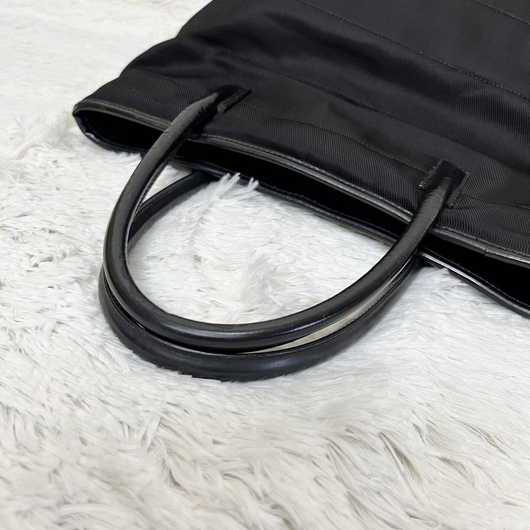 【極美品】グッチ GUCCI ハンドバッグ トートバッグ ナイロン ブラック