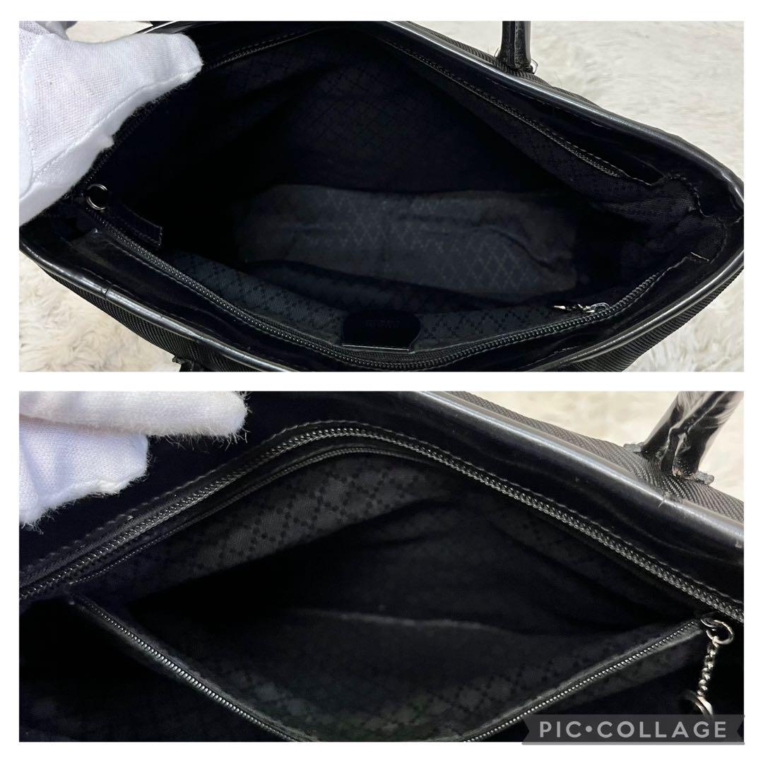 【極美品】グッチ GUCCI ハンドバッグ トートバッグ ナイロン ブラック