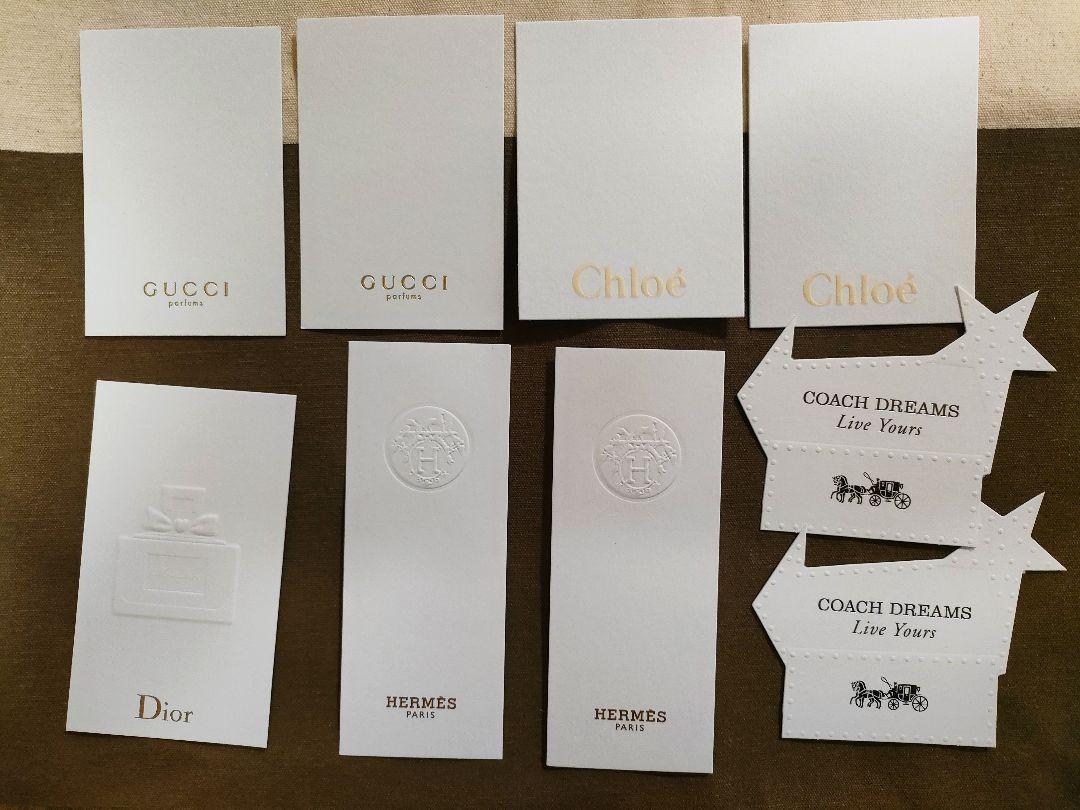 ムエット・試香紙・テスター用紙　DIOR・CHANEL・他　香り付き シャネル Dior 試香紙 香水テスター用紙 ムエット - メルカリ