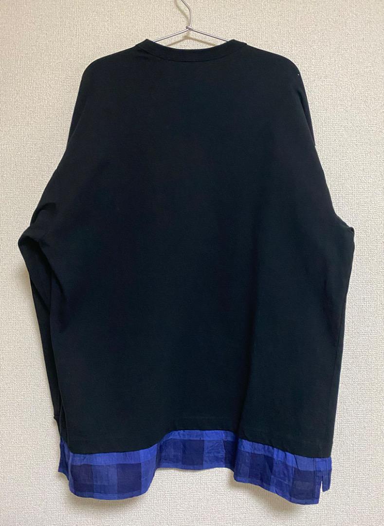 【美品】COMME des GARCONS HOMME 胸ポケット長袖Tシャツ