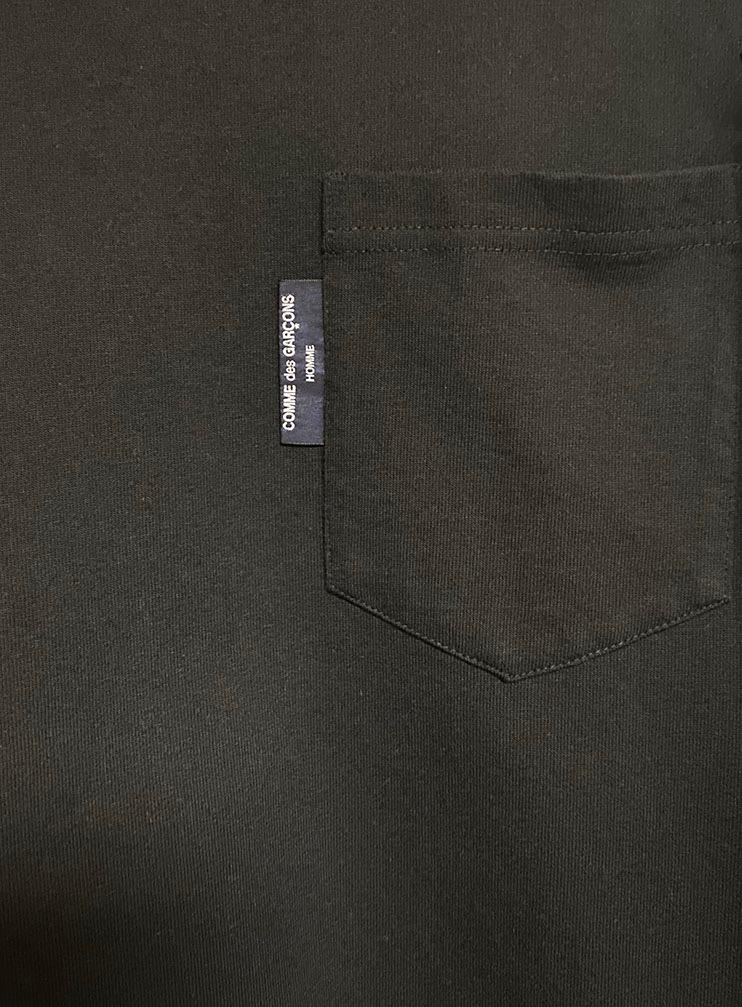 【美品】COMME des GARCONS HOMME 胸ポケット長袖Tシャツ