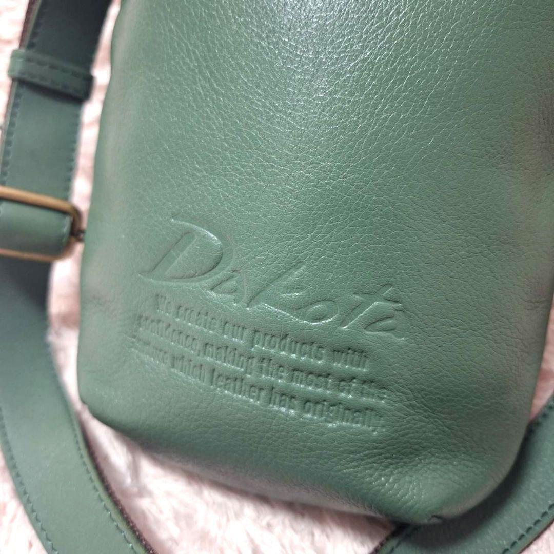 Dakota ダコタ ジェントリー ショルダーバッグ エメラルドグリーン 極美品
