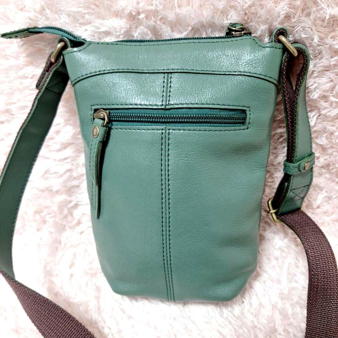 Dakota ダコタ ジェントリー ショルダーバッグ エメラルドグリーン 極美品