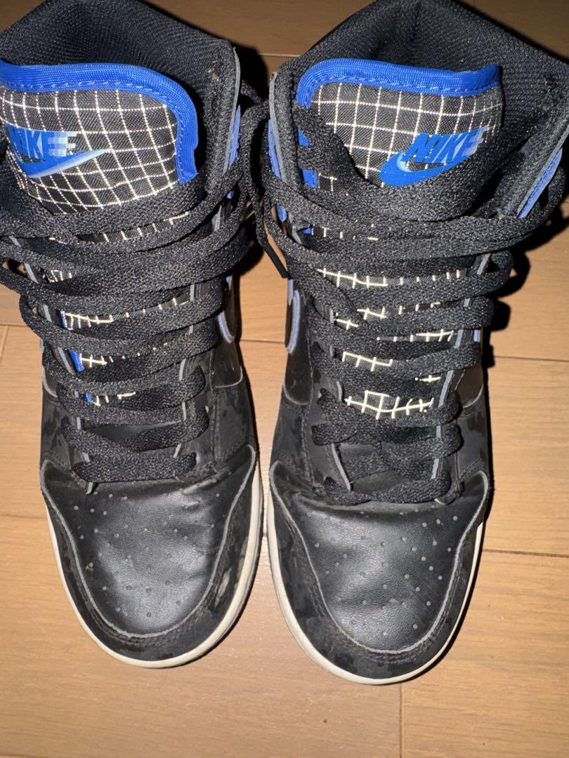 Nike ハイカットスニーカー ブラック/ブルー
