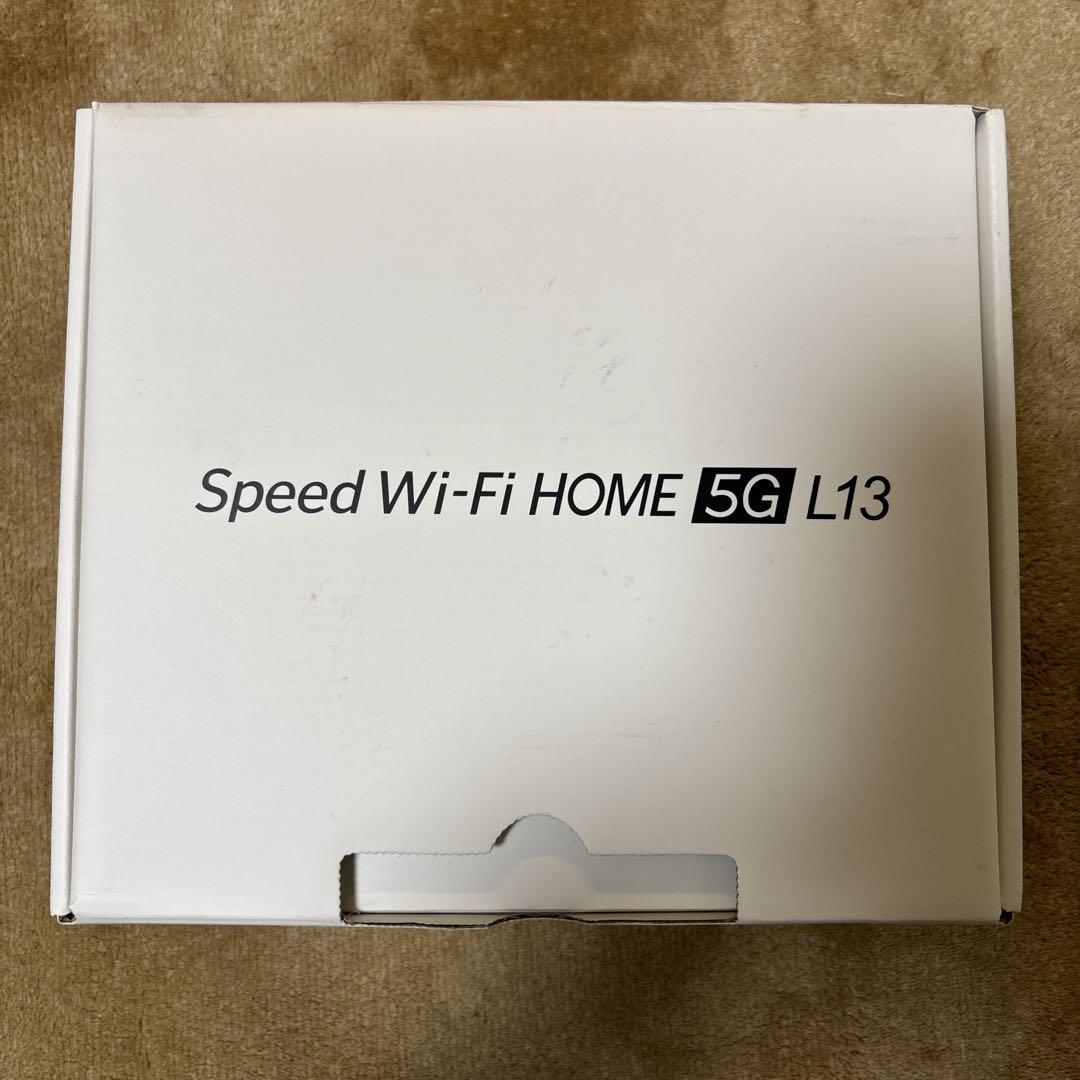 Speed Wi-Fi HOME 5G L13 12,750円