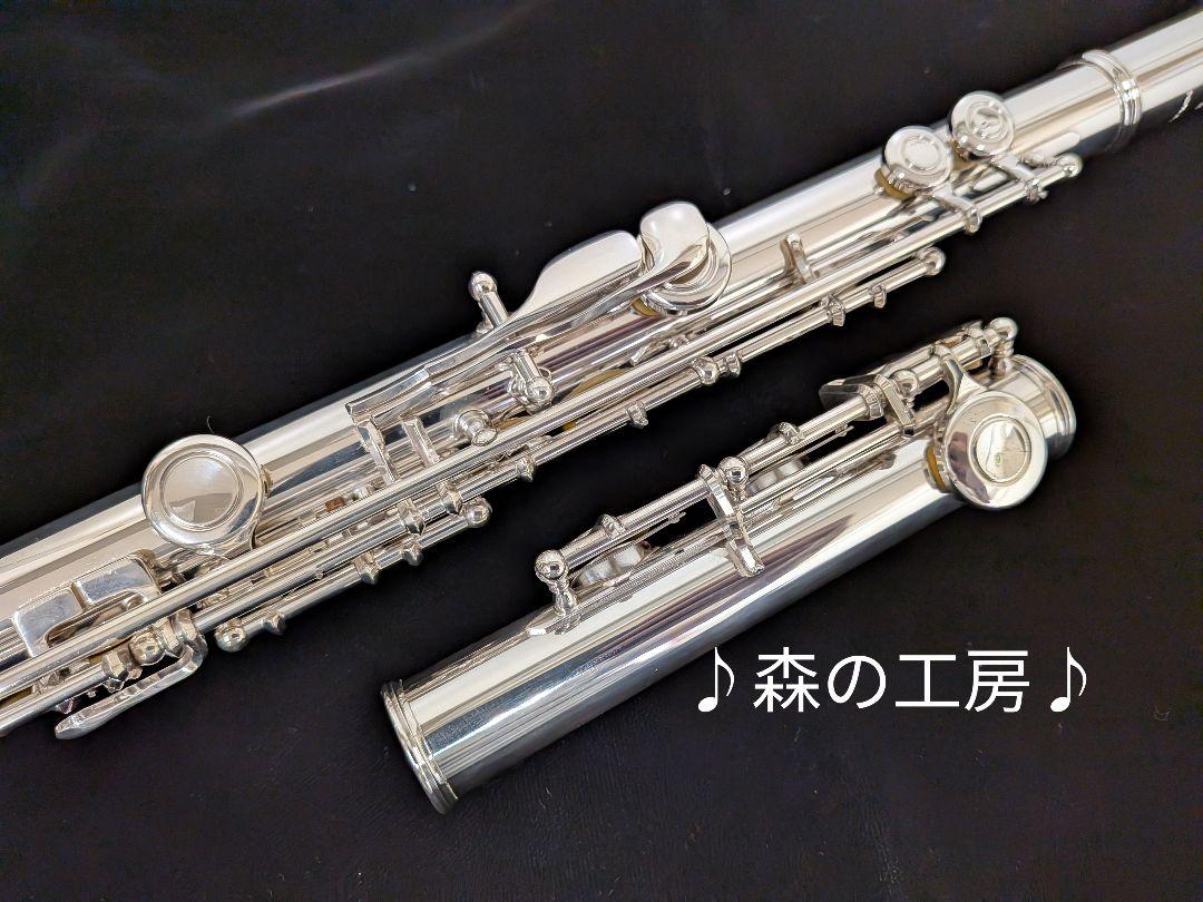 フルート専門店‼️部活応援‼️頭部管銀製・ヤマハフルート YFL311 Eメカ
