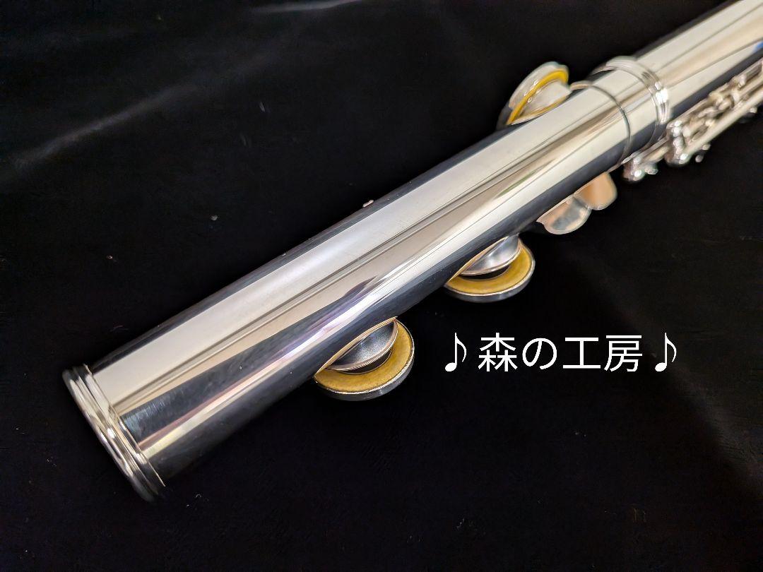 フルート専門店‼️部活応援‼️頭部管銀製・ヤマハフルート YFL311 Eメカ