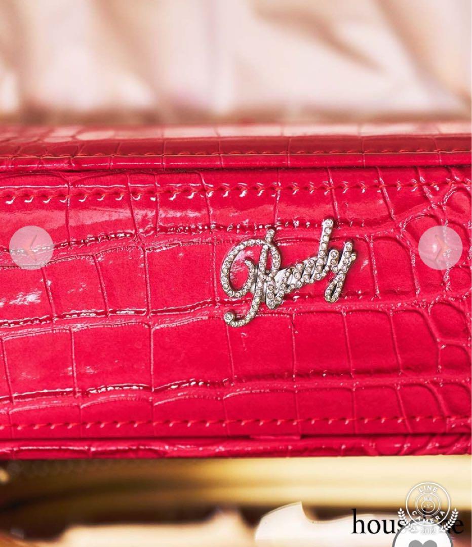 『新品未開封』Lady☆クロコティッシュBOXショッキングピンク☆ラインストーン
