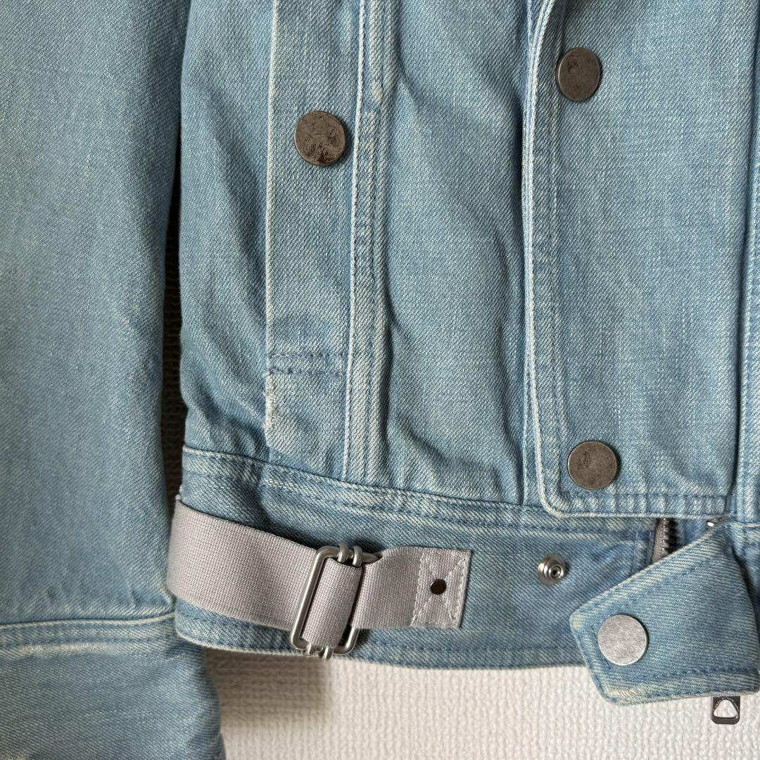 DIESEL ライトブルー デニムジャケット DIESEL（ディーゼル）の「DIESEL SS22 メンズ デニムジャケット