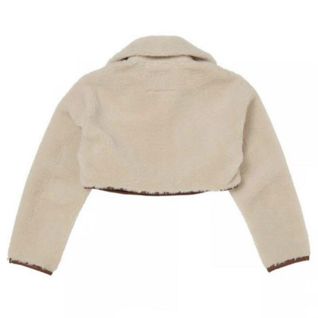 ジャケット・アウター NKNIT  vegan mouton half zip SMALL