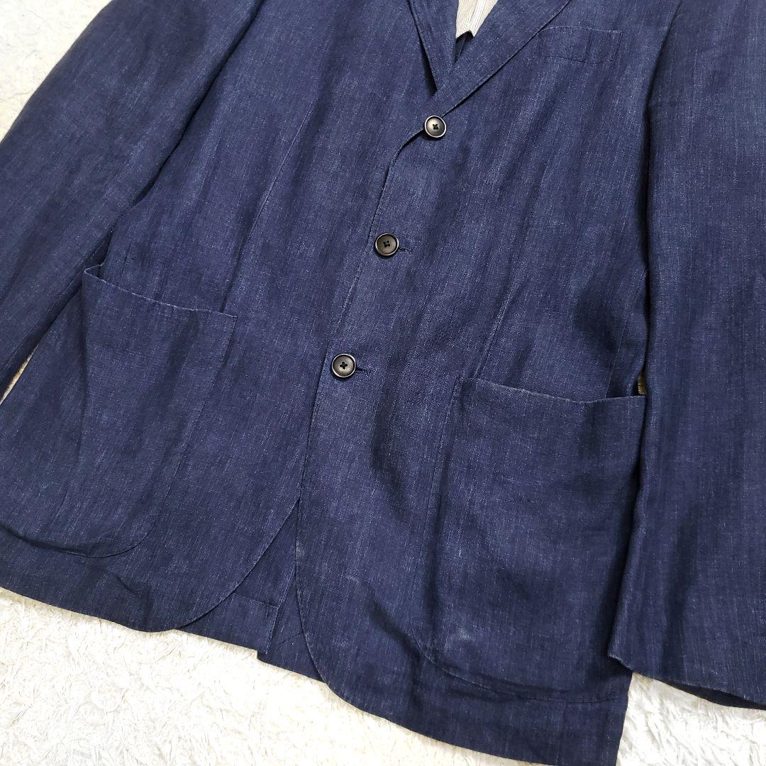 kerog 美品✨SHIPS×Tollegno リネンジャケット L