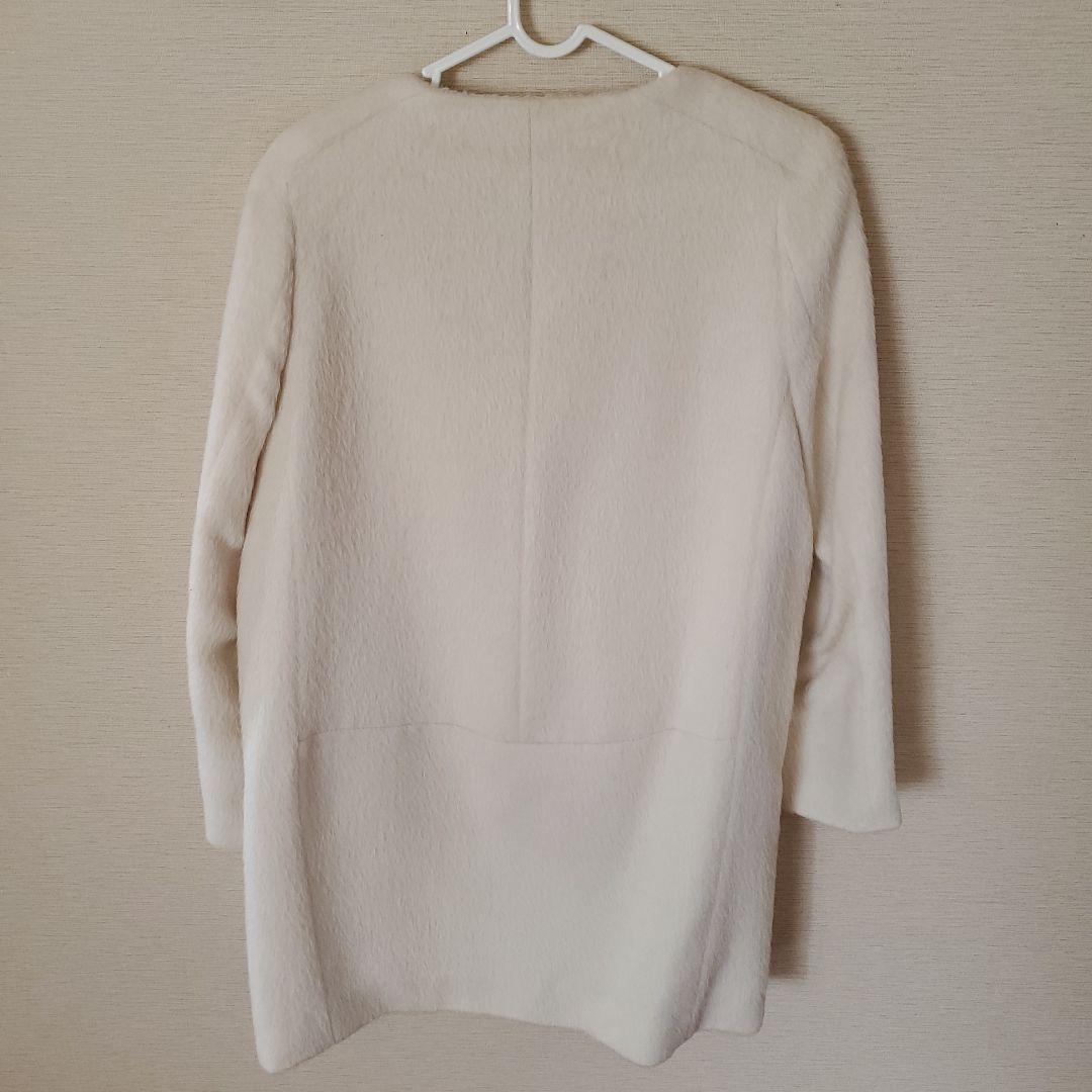 カリテ ホワイト ロングコート サイズ2 カリテ ホワイト ロングコート サイズ2
