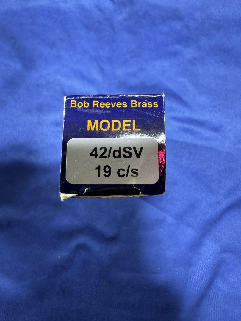 ボブリーブス　トランペットマウスピース　42dsv 19 スリーブ仕様　リム無し