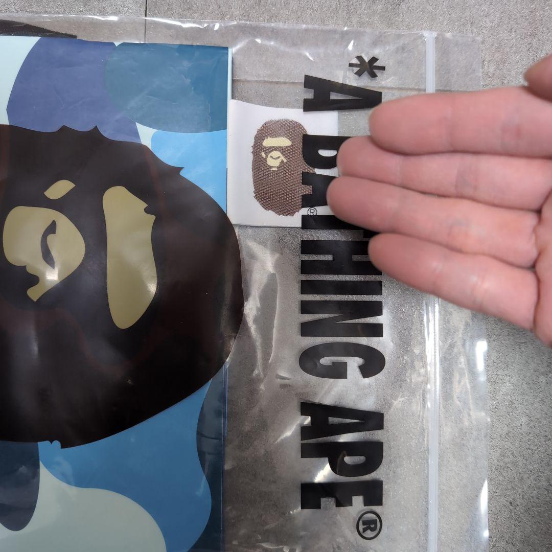 A BATHING APE 【エイプおまけ付き】レザーダウンジャケット ブラウン