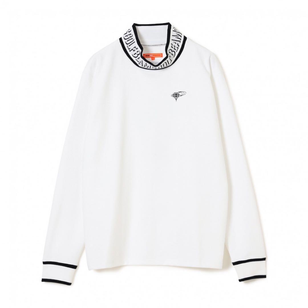 BEAMS GOLF ツイルジャガードロゴモックネック 7,000円