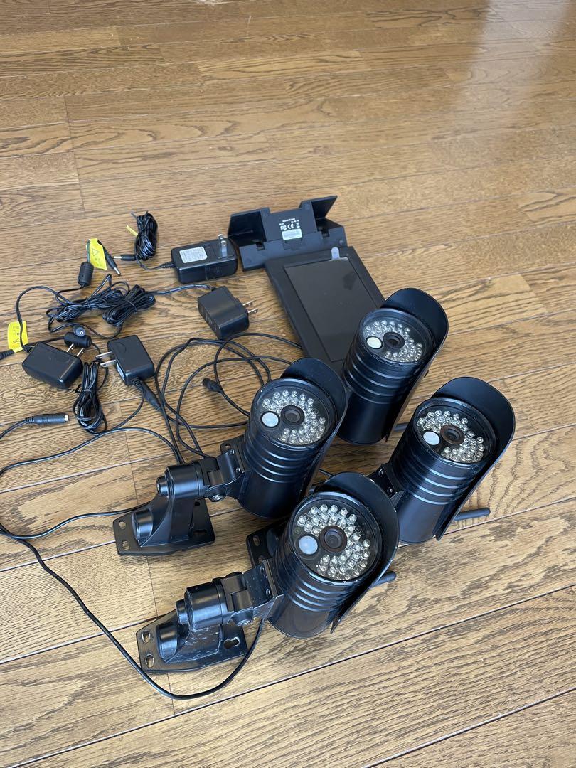 （中古品）ワイヤレスカメラCMS-C71 ELPA朝日電器株式会社　ジャンク品