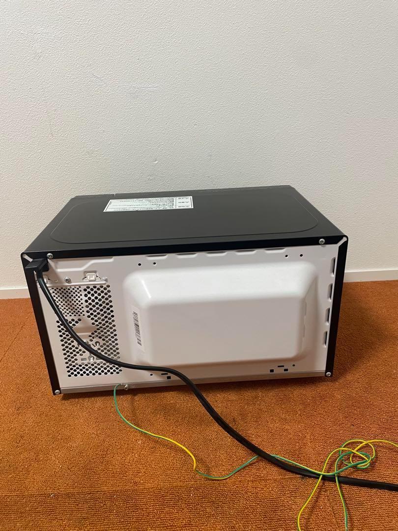 美品 アイリスオーヤマ 電子レンジ 50Hz 2019年製　MBL-17T5-B