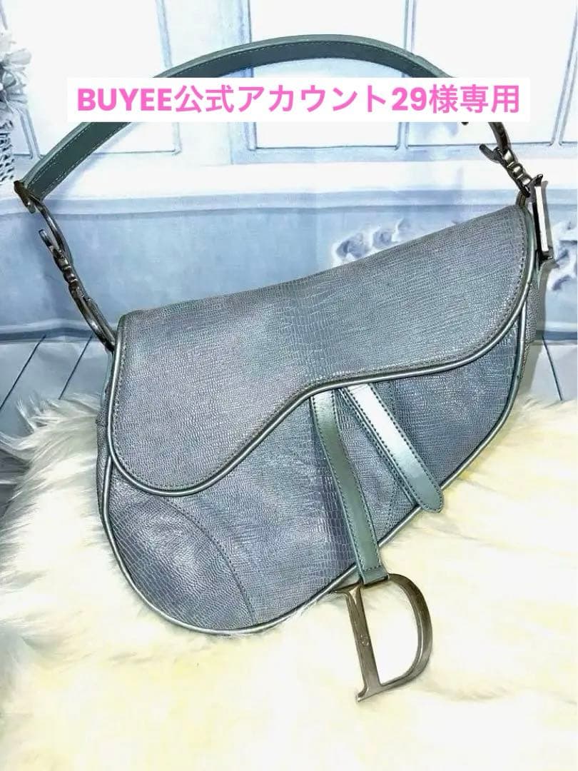 Christian Dior クリスチャンディオール　サドルバック　レザー 200,000円