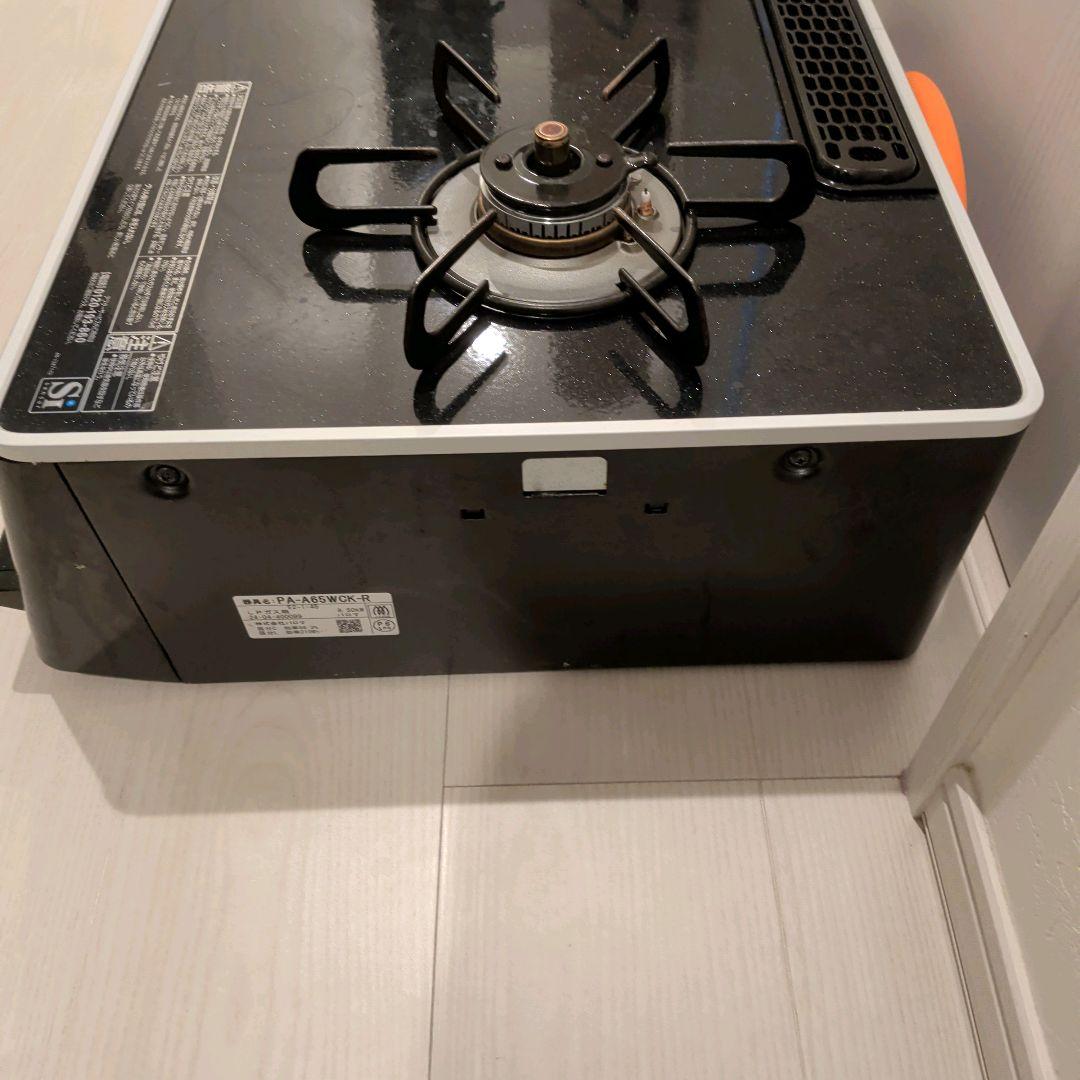 【2024年製】パロマガスコンロ、PA-A65WCK-R 2口テーブルコンロ 【2024年製】パロマガスコンロ、PA-A65WCK-R 2口テーブルコンロ