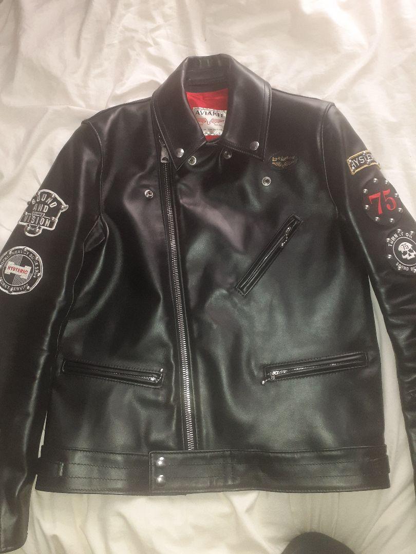 ルイスレザーヒステリックグラマーコラボサイクロン美品M